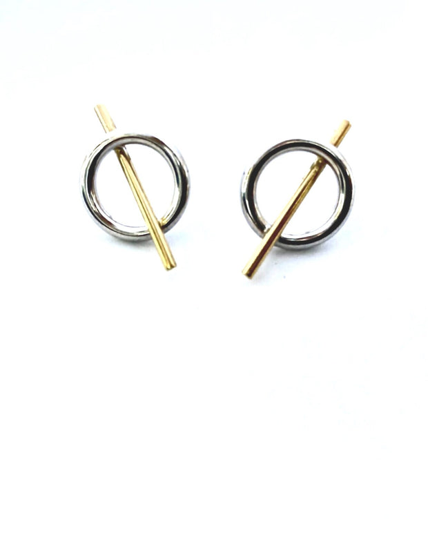 circle studs