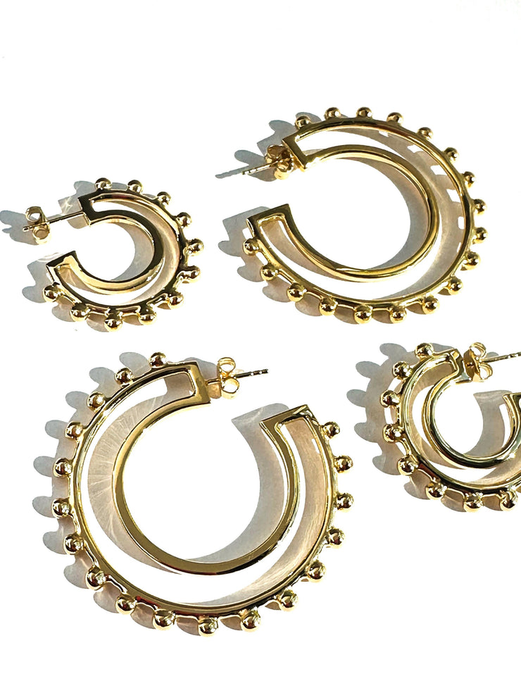 Solara Earrings- Gold